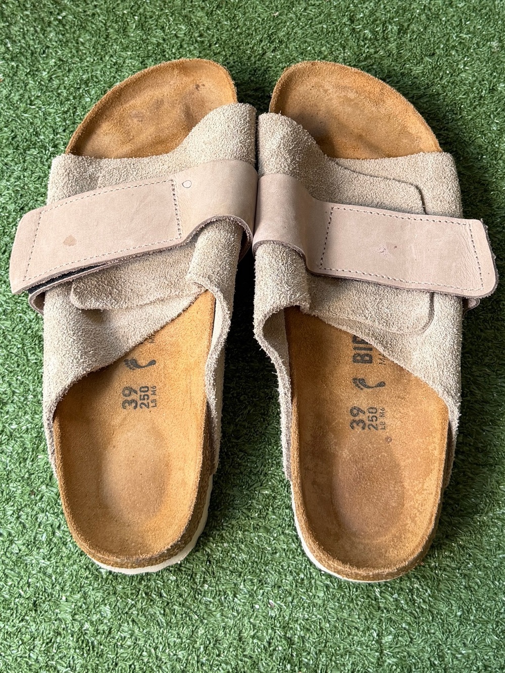 Birkenstock Kyoto Suede Leather Women’s Slide Sandals